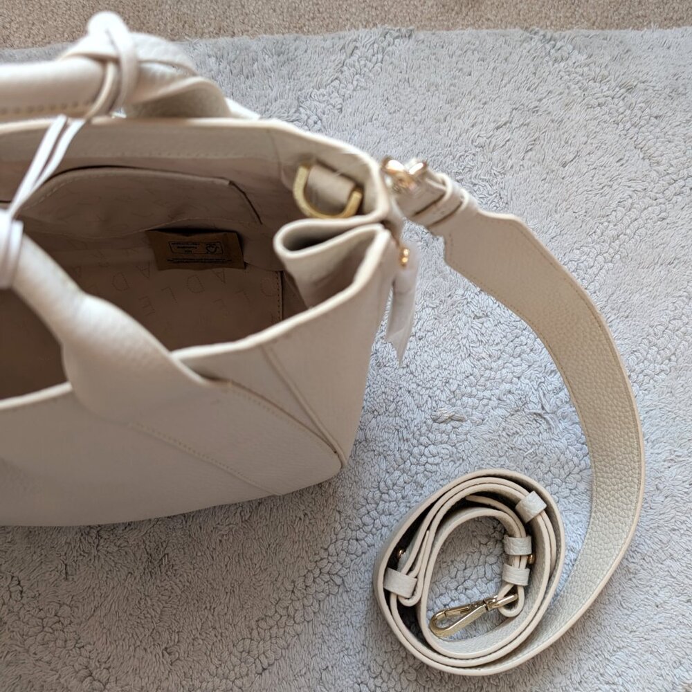 NWT Radley London Sutton Avenue Medium Open Top Grab Satchel Bag (color: birch) - Picture 12 of 15